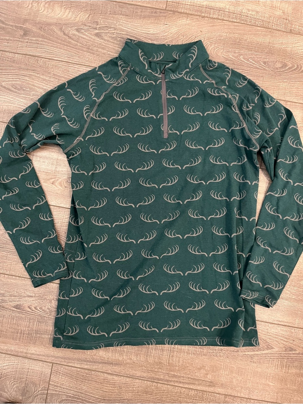 Kickee Pants 3/4 Zip Top